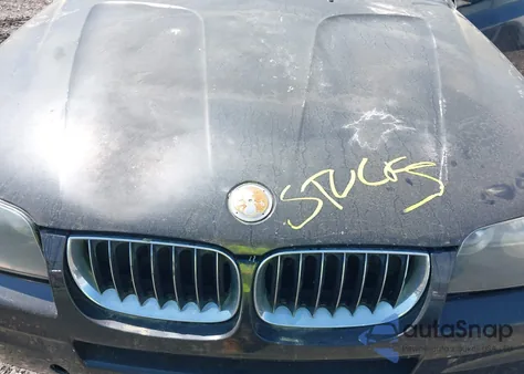 2006 BMW X3 3.0I from USA, damaged, VIN WBXPA934X6WG89748